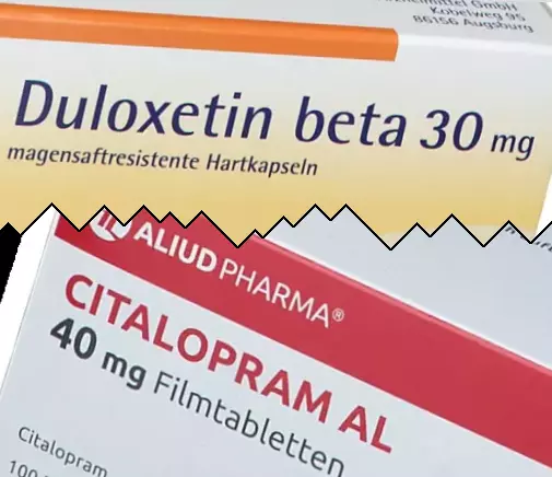 Duloxetina contra Citalopram