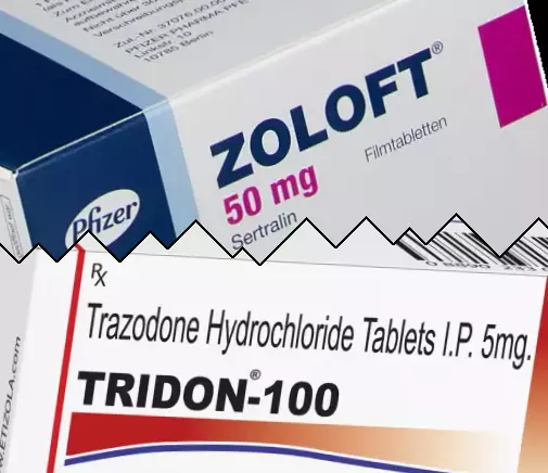 Zoloft contra Trazodona